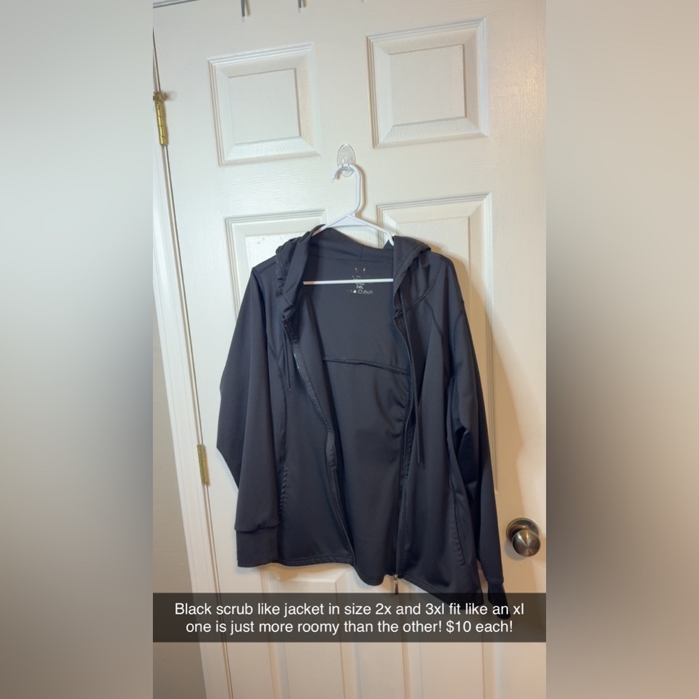 Black Hooded Jacket